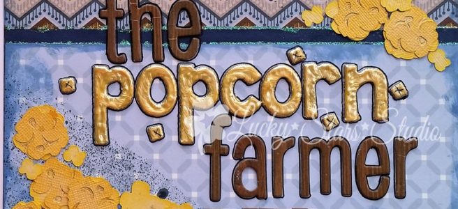 Page of The Popcorn Farmer Paper Children's Storybook